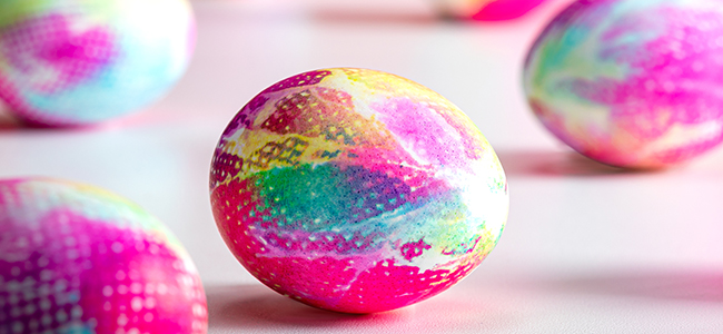 Tie dye on sale easter eggs