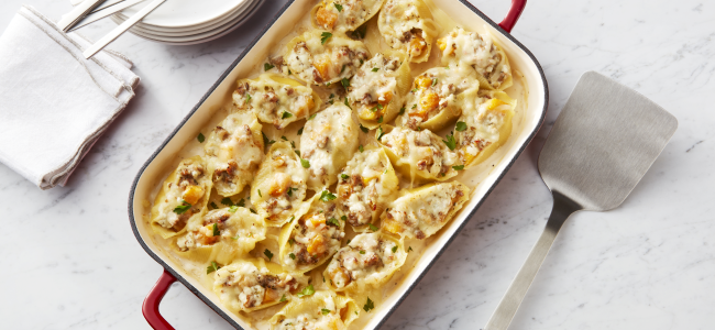 Sausage Stuffed Shells