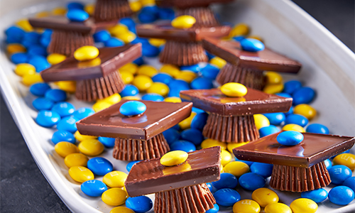 Graduation Candy Caps From