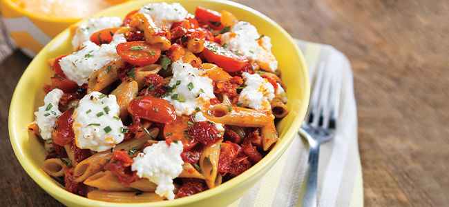 Whole Grain Penne & Ricotta Bake Recipe | Giant Eagle | Because It