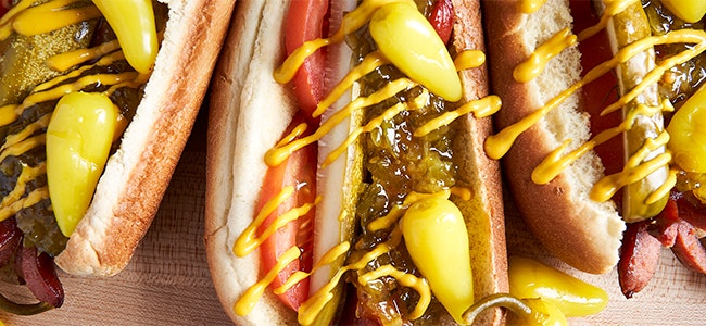 Hot Dogs with Grilled Corn Relish and Chipotle Mayo - A Classic Twist