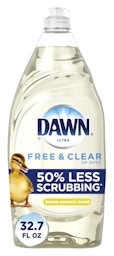 Dawn Free & Clear Powerwash Dish Soap Spray, Pear Scent, 16 oz