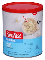 Slimfast Intermittent Fasting Snack Shake Mix, Double Chocolate Cake - 11.3 oz