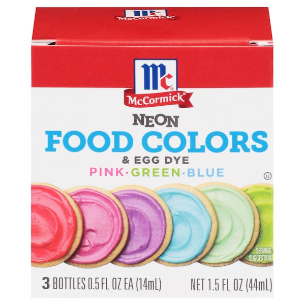 McCormick Neon Food Colors & Egg Dye at Select a Store, Neighborhood  Grocery Store & Pharmacy