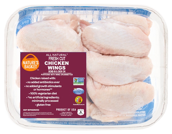 Open Nature Chicken Wings Natural (pack)