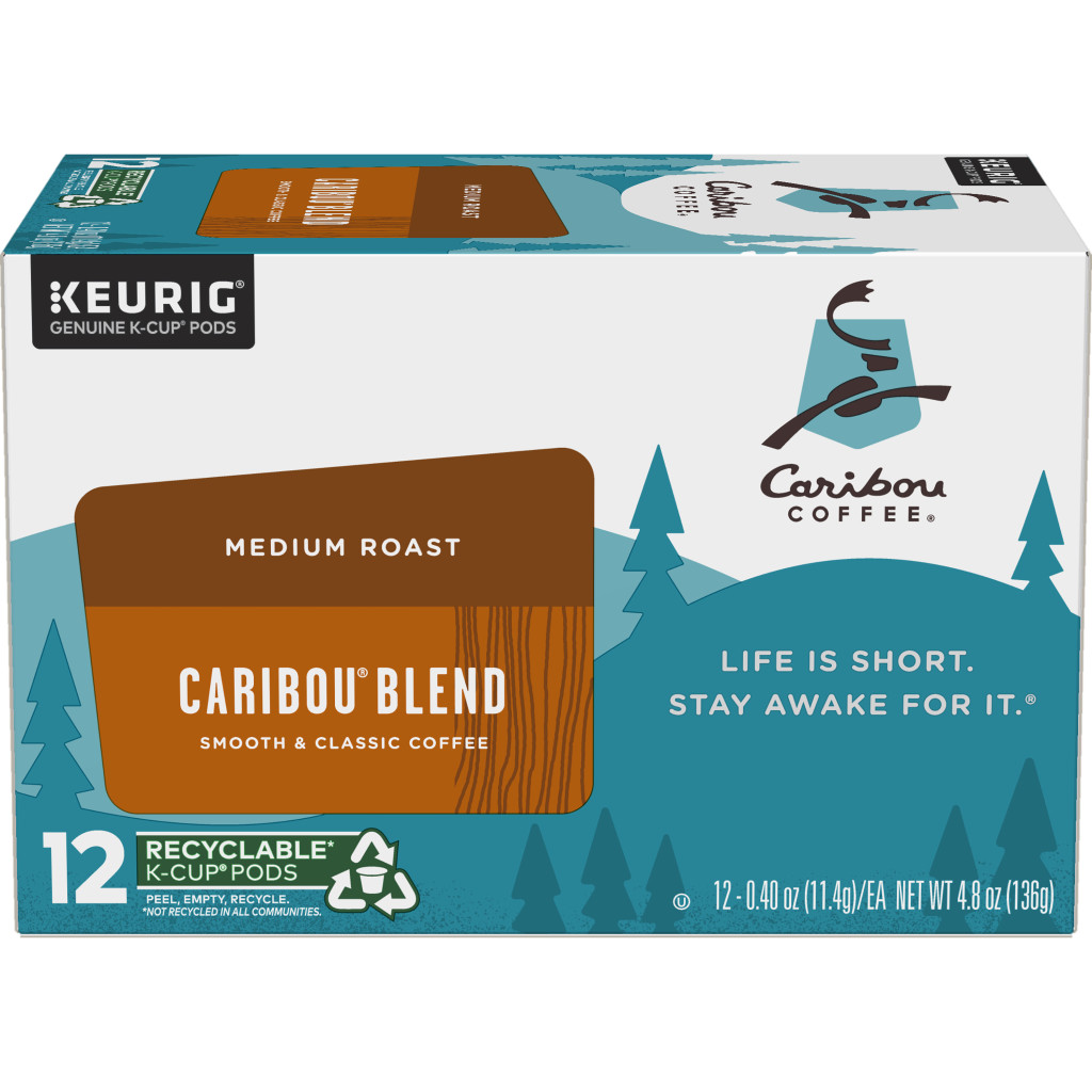 Caribou Coffee Blend Keurig Single Serve K Cup Pod Medium Roast Coffee 12 Count Grocery Giant Eagle