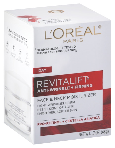 L'oreal Revitalift Face & Neck Moisturizer, Anti-Wrinkle + Firming, Day - 1.7 oz