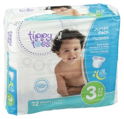 Parent's Choice Diapers, Size 7, 78 Diapers
