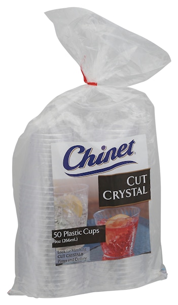 Chinet Crystal Cups, 9 Ounce at Select a Store