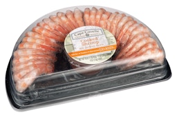 Giant Cooked Cocktail Shrimp Ring 61-70 ct per lb Frozen