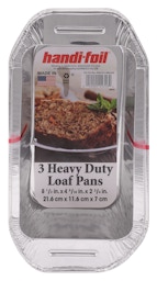 Handi-Foil Bake America Ultimates Cook-N-Carry Loaf Pans & Lids, Mini - 5 count
