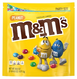 M&M'S Peanut Butter Milk Chocolate Candy Family Size, 17.2 oz