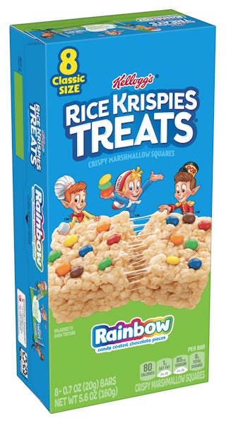 Kellogg's Rice Krispies Treats Marshmallow Snack Bars M&M's Minis