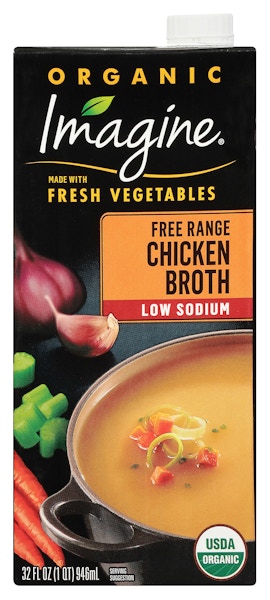 Imagine Chicken Broth, Low Sodium, Organic, Free Range at Select a