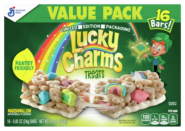 Lucky Charms Treats, Marshmallow, Value Pack at Select a Store