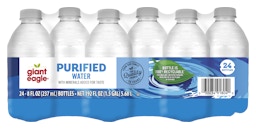 Aquafina Purified Water 20 fl oz Bottles – 24 Pack -  by  Liquor Squared