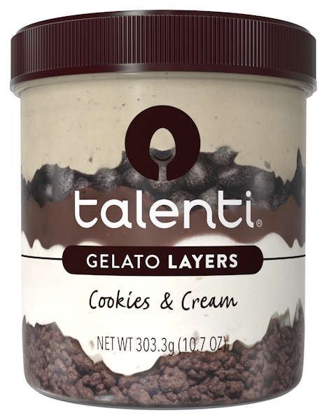 Talenti Gelato Layers Peanut Butter Vanilla Fudge Ice Cream, 11.6