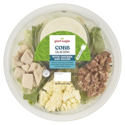 Grab & Go Family Size Cobb Salad Bowl Kit, 24.5 oz - Jay C Food Stores
