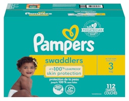 Pampers Size 7 Swaddlers Overnight Baby Diapers (36 ct)