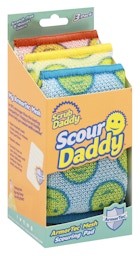 Scrub Daddy Scour Daddy Steel Scouring Pad 2pk