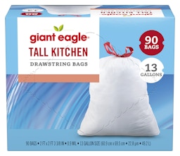 Glad Recycling 13 Gal. Tall Kitchen Blue Trash Bag (45-Count