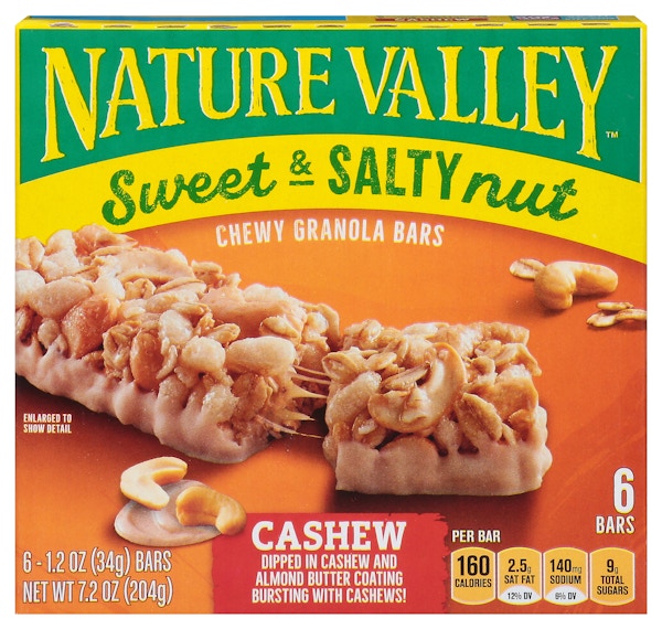 Nature Valley Granola Bars, Chewy, Dark Chocolate, Peanut & Almond, Sweet & Salty Nut, 15 Pack - 15 pack, 1.2 oz bars