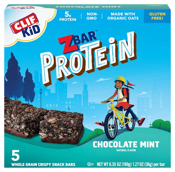 Zbar® Chocolate Chip Energy Snack Bars, 6 count, Clif Bar